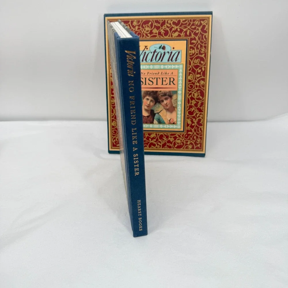 Victoria No Friend Like A Sister Floral Journal VTG Gift in Box Book Inscribed**
